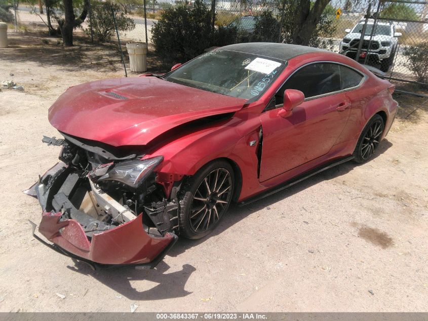 2016 LEXUS RC F - JTHHP5BC3G5005532