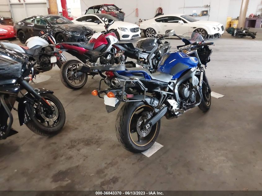 2007 YAMAHA FZ6 SHG - JYARJ13E67A000912