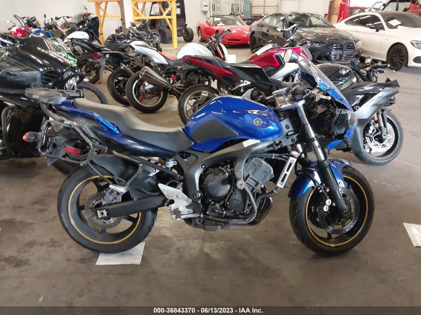 2007 YAMAHA FZ6 SHG - JYARJ13E67A000912