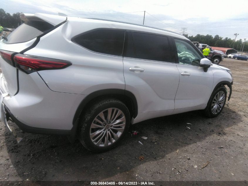 2022 TOYOTA HIGHLANDER PLATINUM - 5TDFZRBH9NS189694