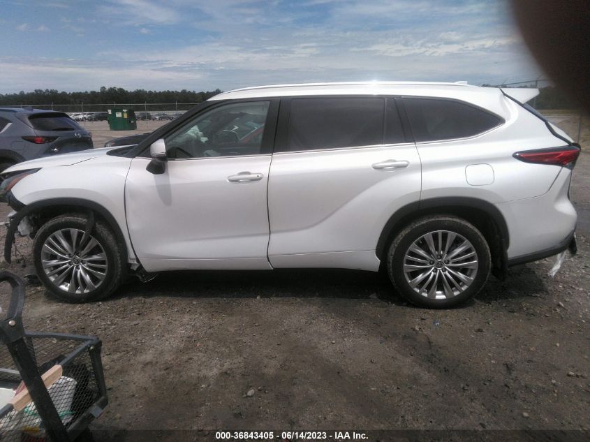 2022 TOYOTA HIGHLANDER PLATINUM - 5TDFZRBH9NS189694