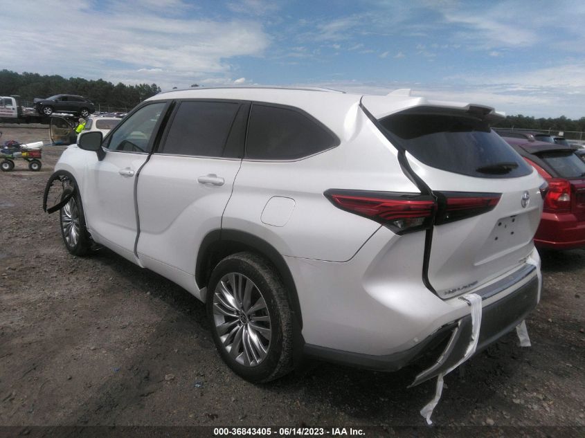 2022 TOYOTA HIGHLANDER PLATINUM - 5TDFZRBH9NS189694