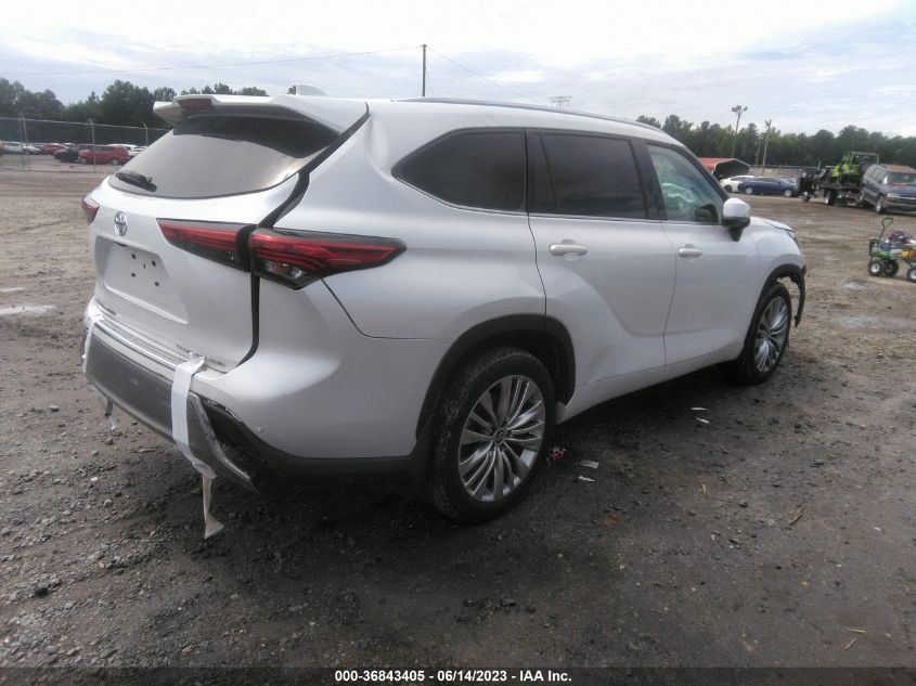 2022 TOYOTA HIGHLANDER PLATINUM - 5TDFZRBH9NS189694