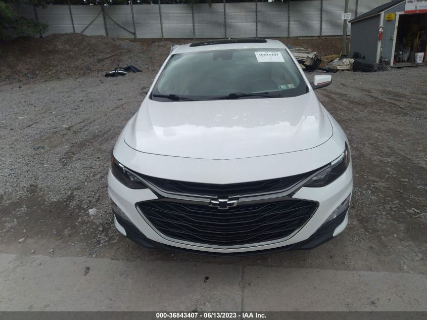 2021 CHEVROLET MALIBU LT - 1G1ZD5ST3MF003082