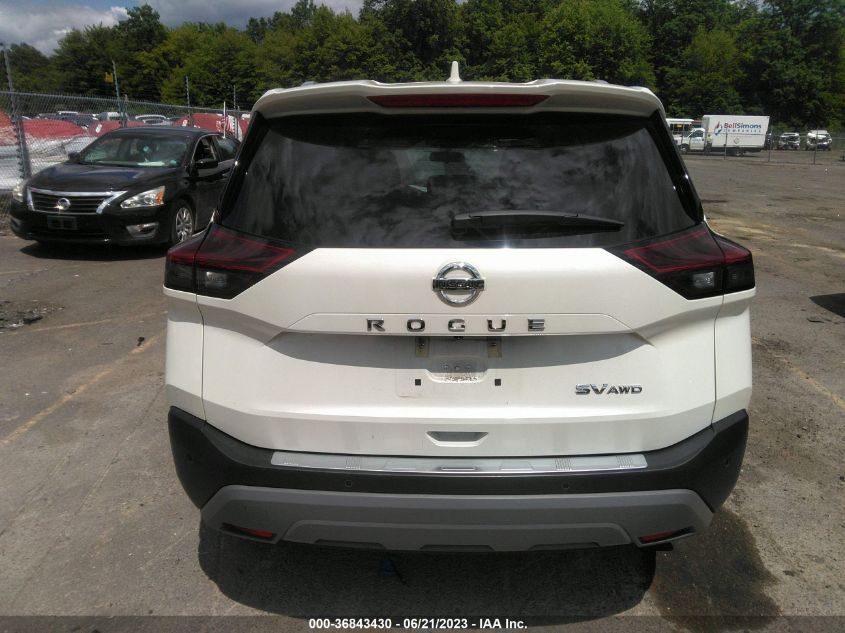 2021 NISSAN ROGUE SV - 5N1AT3BB2MC733100