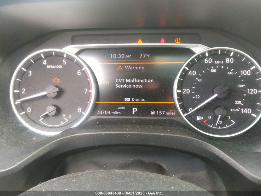 2021 NISSAN ROGUE SV - 5N1AT3BB2MC733100