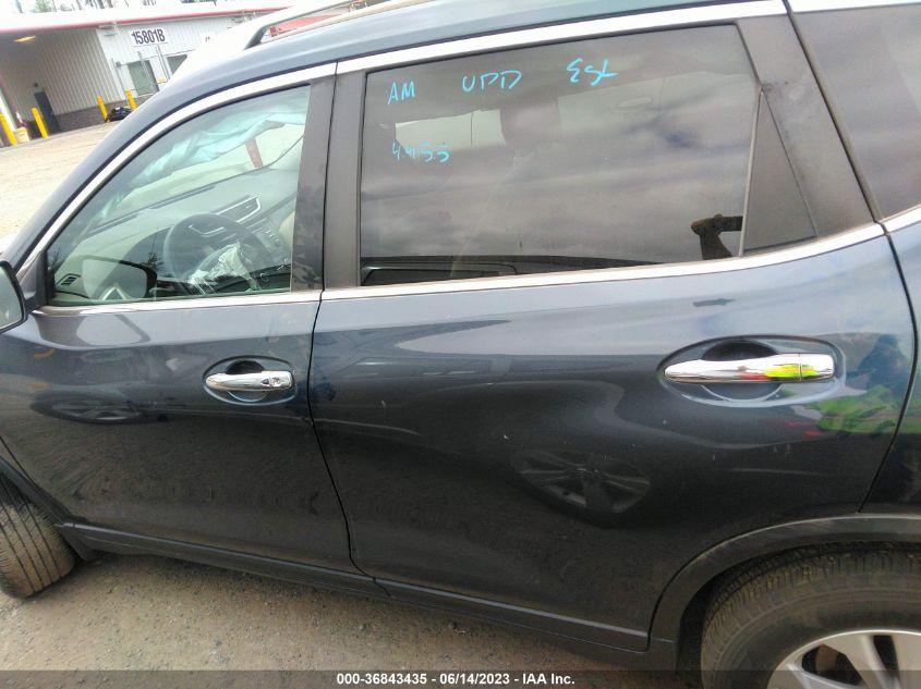 2016 NISSAN ROGUE S/SL/SV - KNMAT2MV3GP629816
