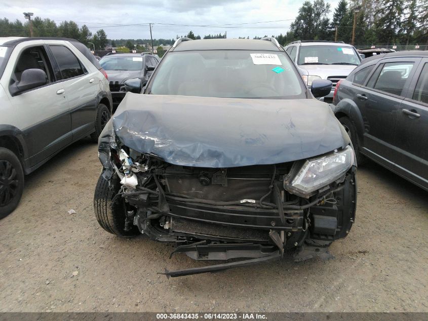 2016 NISSAN ROGUE S/SL/SV - KNMAT2MV3GP629816