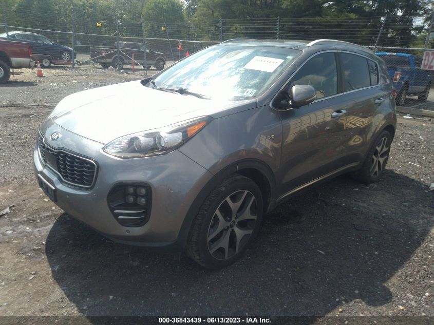 2017 KIA SPORTAGE SX TURBO - KNDPRCA65H7049853