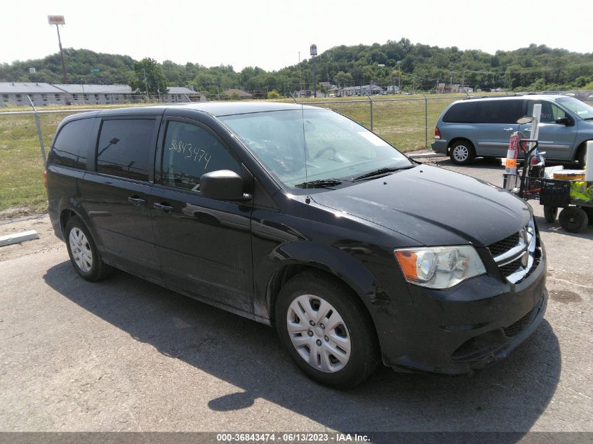 2014 DODGE GRAND CARAVAN SE - 2C4RDGBG6ER167068