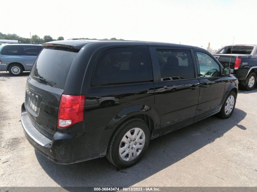 2014 DODGE GRAND CARAVAN SE - 2C4RDGBG6ER167068