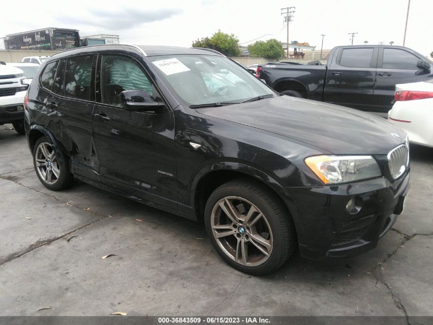 2013 BMW X3 XDRIVE28I - 5UXWX9C56D0A28880