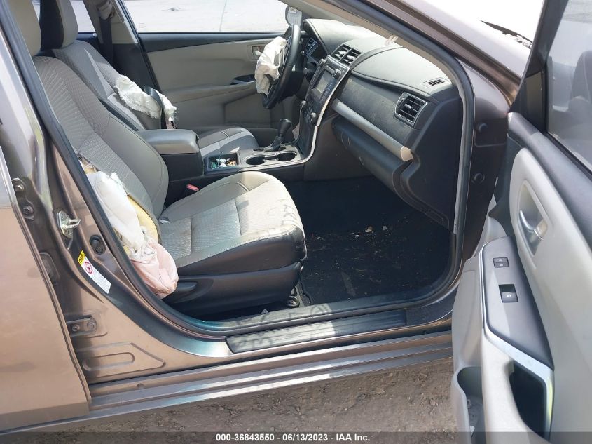 2015 TOYOTA CAMRY XLE/SE/LE/XSE - 4T1BF1FK9FU491719