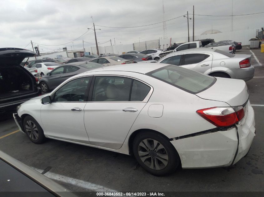 2015 HONDA ACCORD SEDAN LX - 1HGCR2F34FA153565