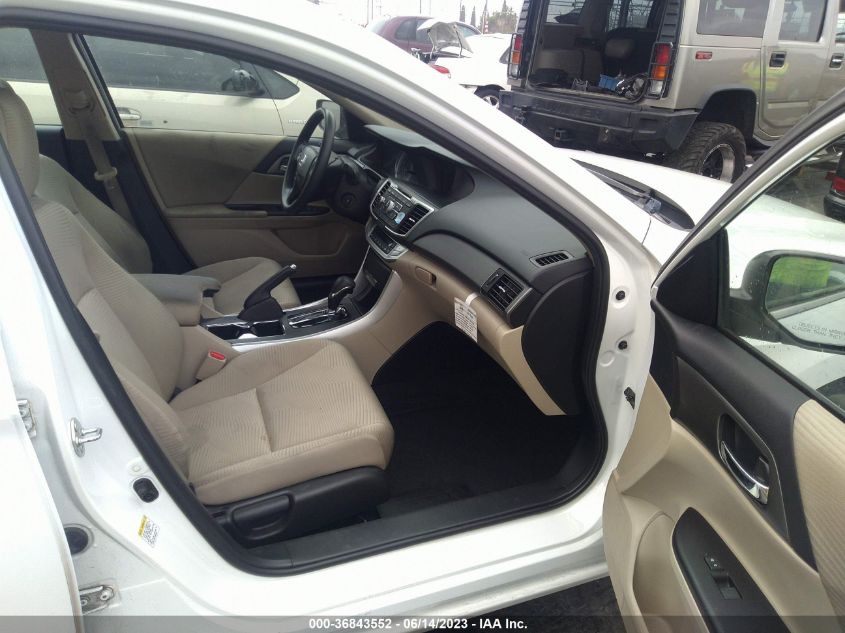 2015 HONDA ACCORD SEDAN LX - 1HGCR2F34FA153565