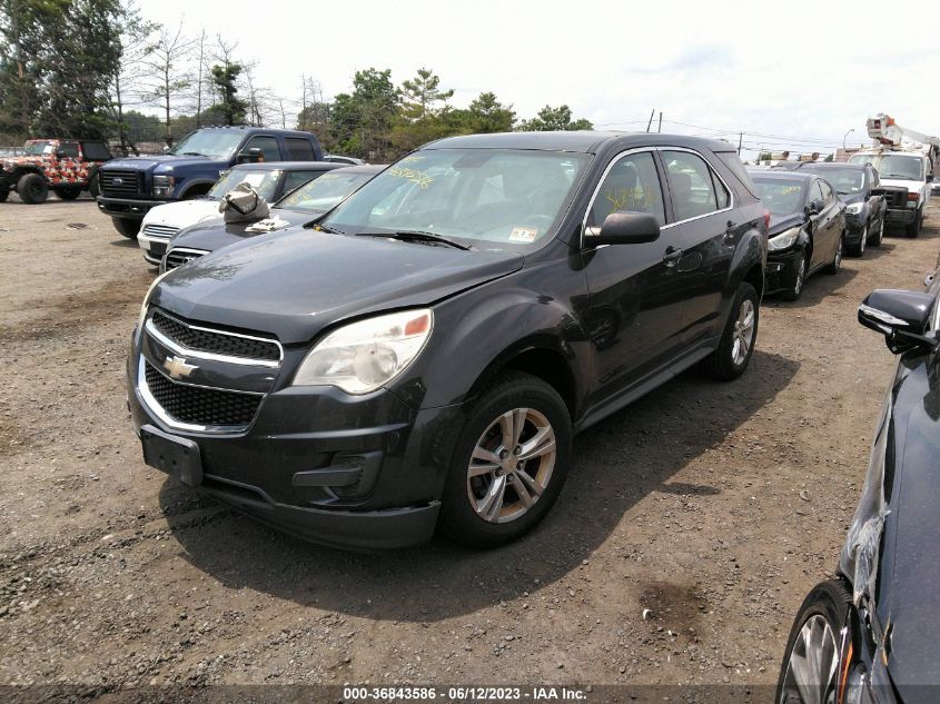 2013 CHEVROLET EQUINOX LS - 2GNALBEK8D6357562