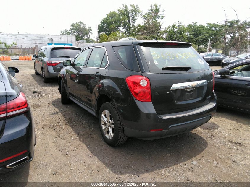 2013 CHEVROLET EQUINOX LS - 2GNALBEK8D6357562