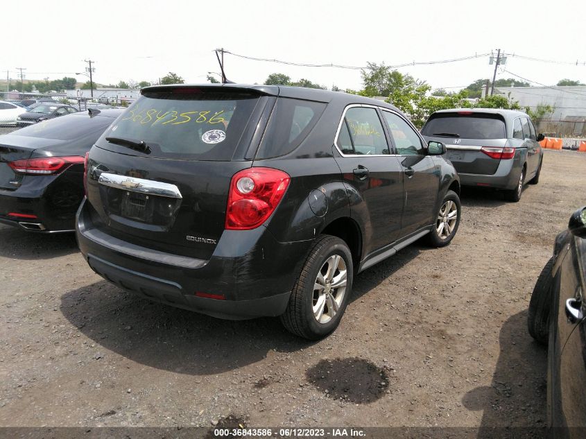 2013 CHEVROLET EQUINOX LS - 2GNALBEK8D6357562