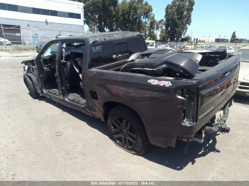 2022 CHEVROLET SILVERADO 1500 RST - 3GCUDEED1NG537218