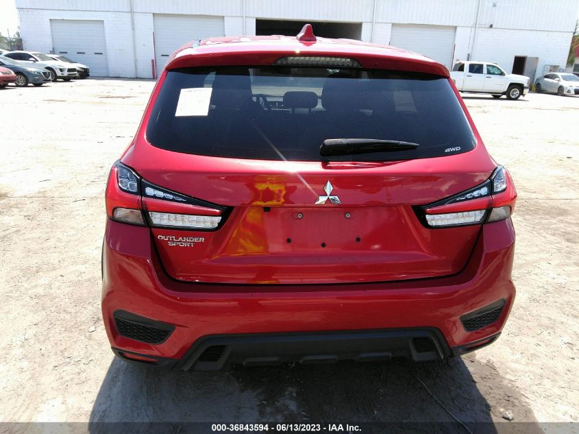 2021 MITSUBISHI OUTLANDER SPORT ES/SE/LE/BE - JA4ARUAU9MU035437