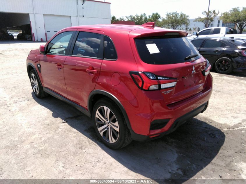 2021 MITSUBISHI OUTLANDER SPORT ES/SE/LE/BE - JA4ARUAU9MU035437
