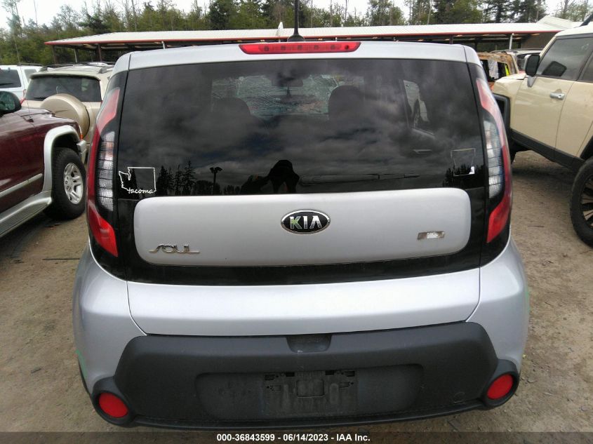 2016 KIA SOUL BASE - KNDJN2A29G7843522