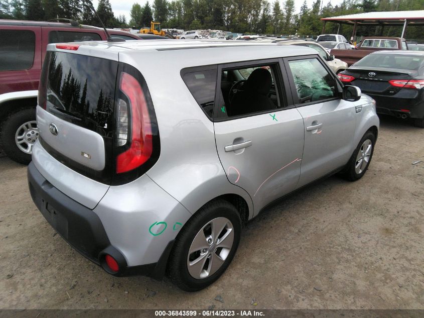 2016 KIA SOUL BASE - KNDJN2A29G7843522