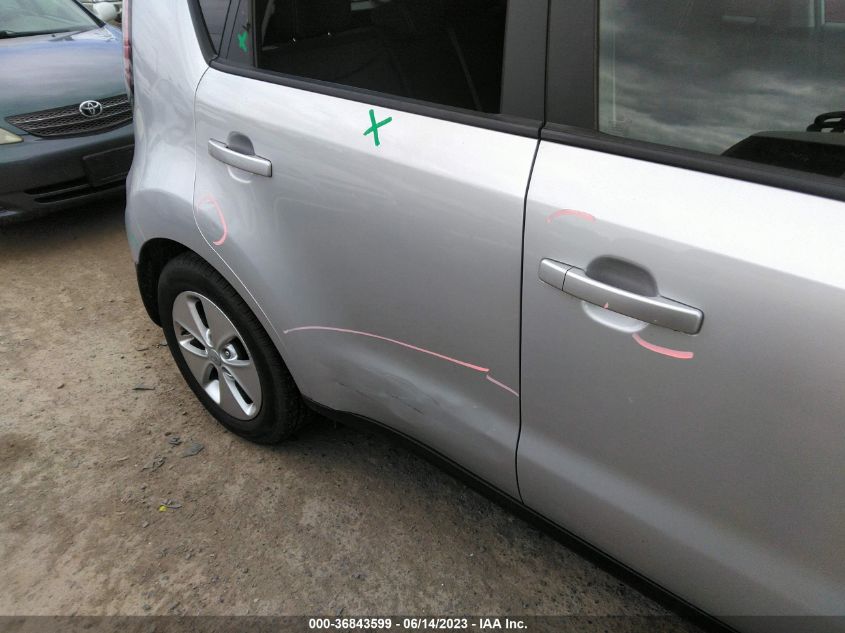2016 KIA SOUL BASE - KNDJN2A29G7843522