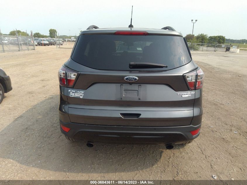 2017 FORD ESCAPE TITANIUM - 1FMCU0JD5HUA27679