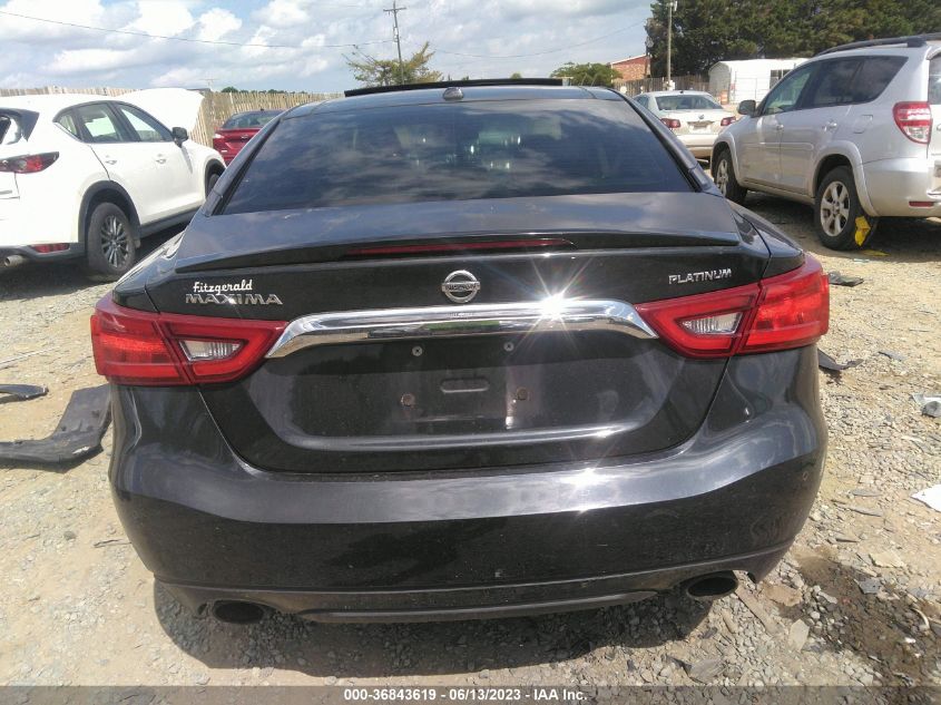2017 NISSAN MAXIMA PLATINUM - 1N4AA6AP7HC419754