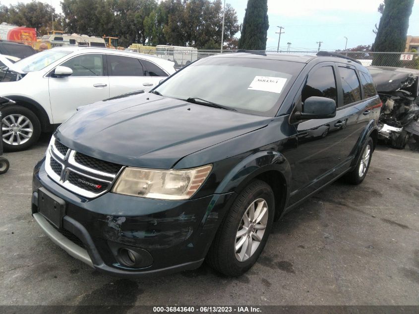 2013 DODGE JOURNEY SXT - 3C4PDCBG0DT736296