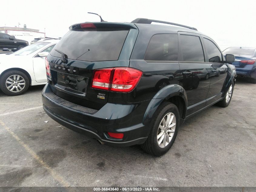 2013 DODGE JOURNEY SXT - 3C4PDCBG0DT736296