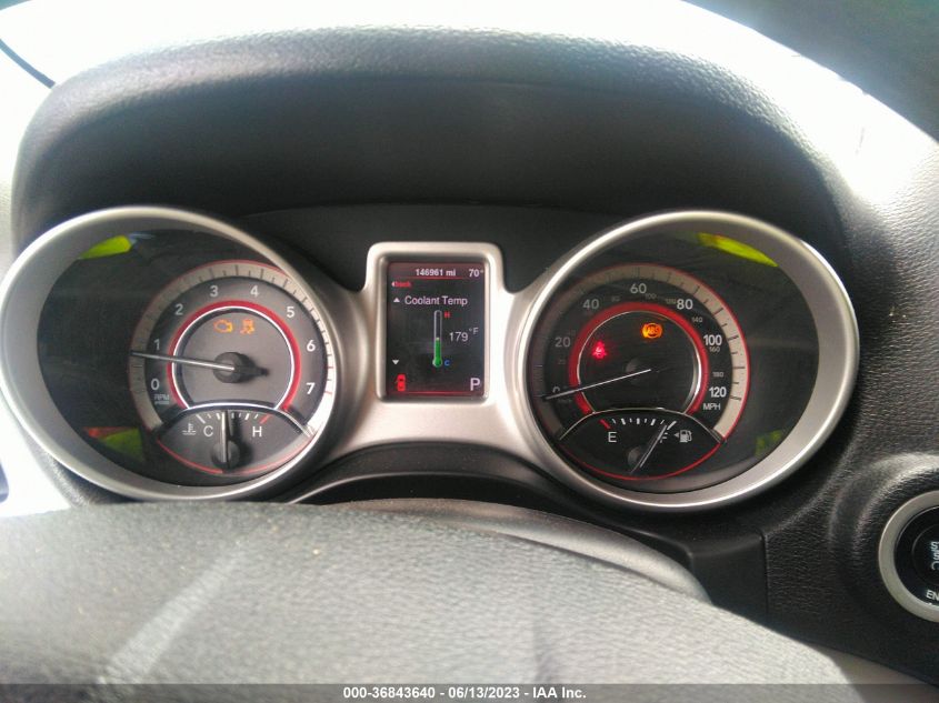 2013 DODGE JOURNEY SXT - 3C4PDCBG0DT736296