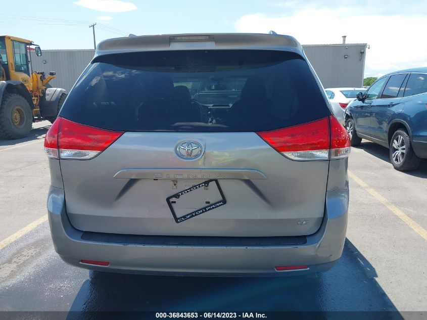 2013 TOYOTA SIENNA LE - 5TDKK3DC8DS342873