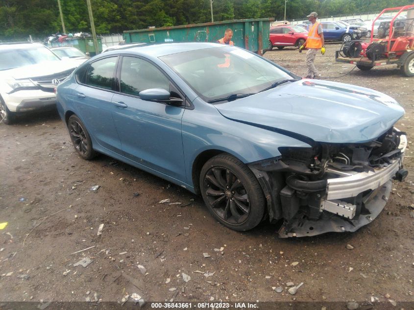 2015 CHRYSLER 200 S - 1C3CCCBBXFN709684