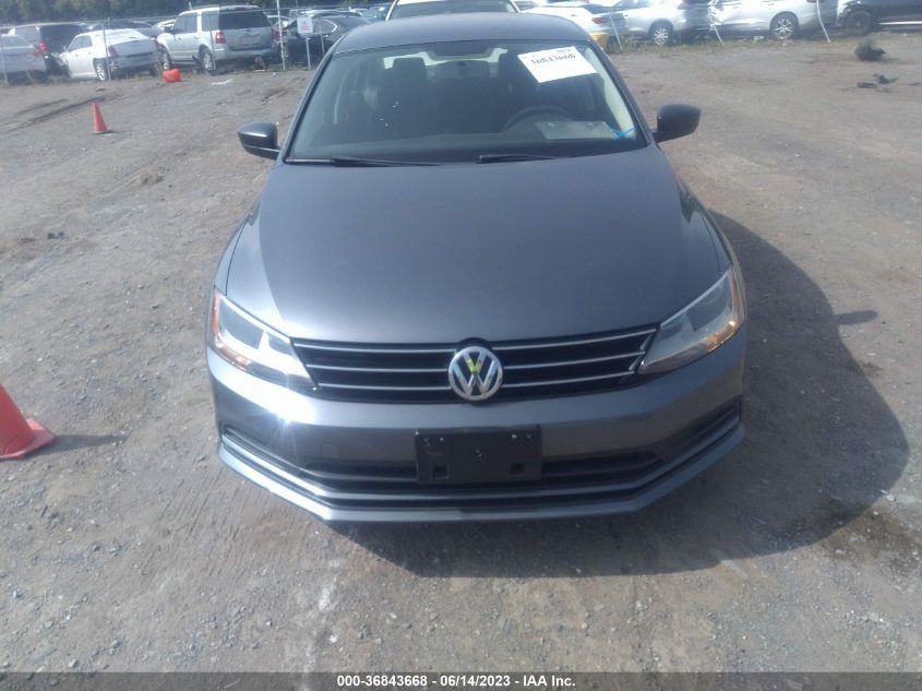 2015 VOLKSWAGEN JETTA SEDAN 2.0L S - 3VW2K7AJ0FM311983