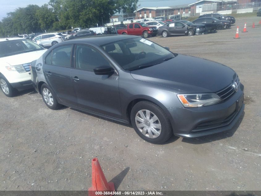 2015 VOLKSWAGEN JETTA SEDAN 2.0L S - 3VW2K7AJ0FM311983