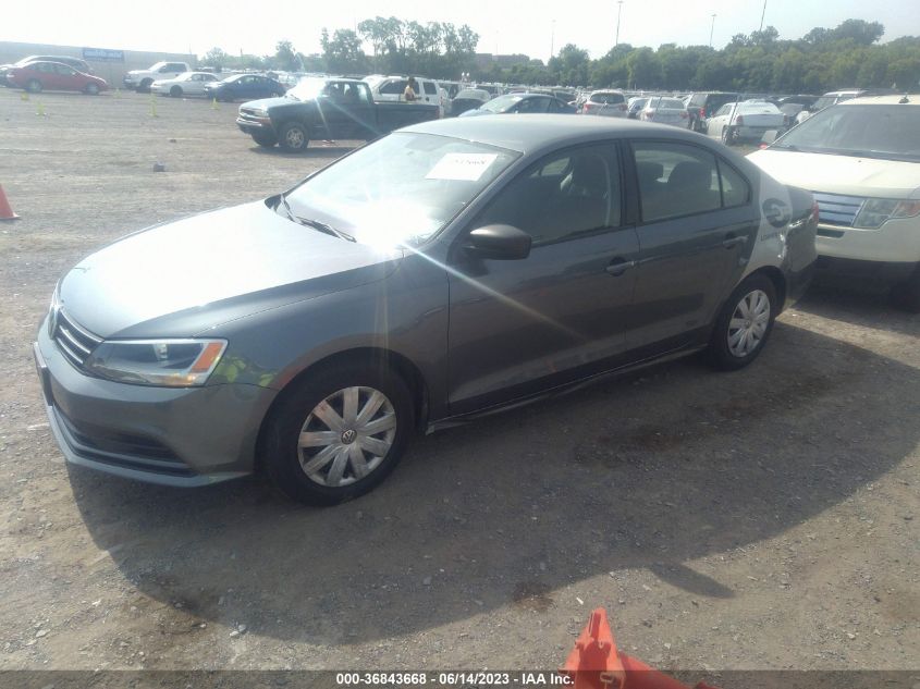 2015 VOLKSWAGEN JETTA SEDAN 2.0L S - 3VW2K7AJ0FM311983