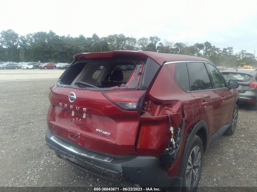 VIN 5N1AT3BB1MC800463 2021 NISSAN ROGUE SV