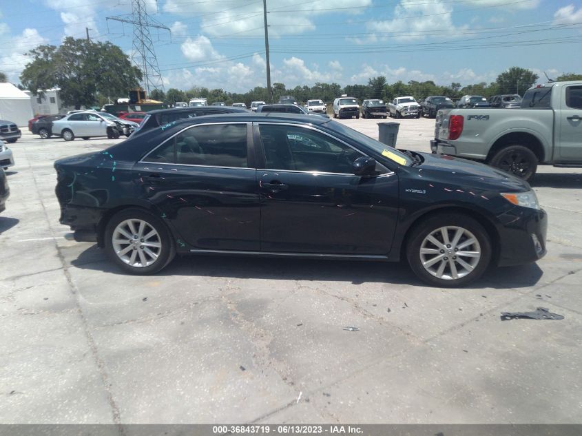 2014 TOYOTA CAMRY HYBRID LE/XLE/SE LIMITED EDITION - 4T1BD1FK9EU109502