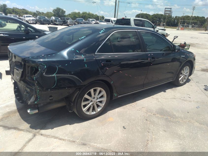 2014 TOYOTA CAMRY HYBRID LE/XLE/SE LIMITED EDITION - 4T1BD1FK9EU109502