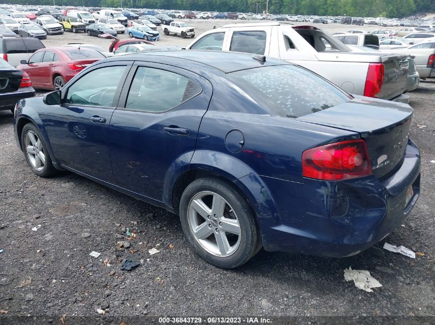 2013 DODGE AVENGER SE - 1C3CDZAB5DN681257