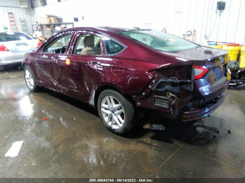 2013 FORD FUSION SE - 3FA6P0H72DR169584