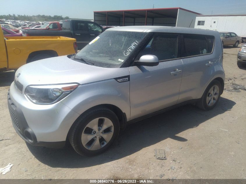 2015 KIA SOUL BASE - KNDJN2A21F7776994