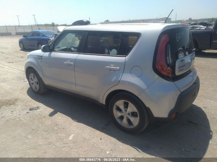 2015 KIA SOUL BASE - KNDJN2A21F7776994