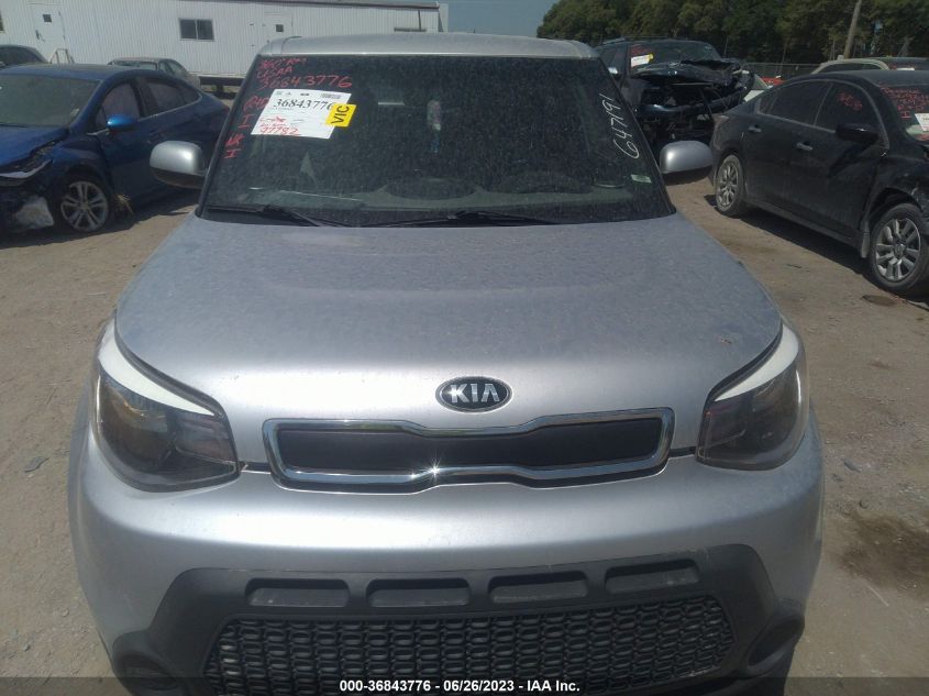 2015 KIA SOUL BASE - KNDJN2A21F7776994