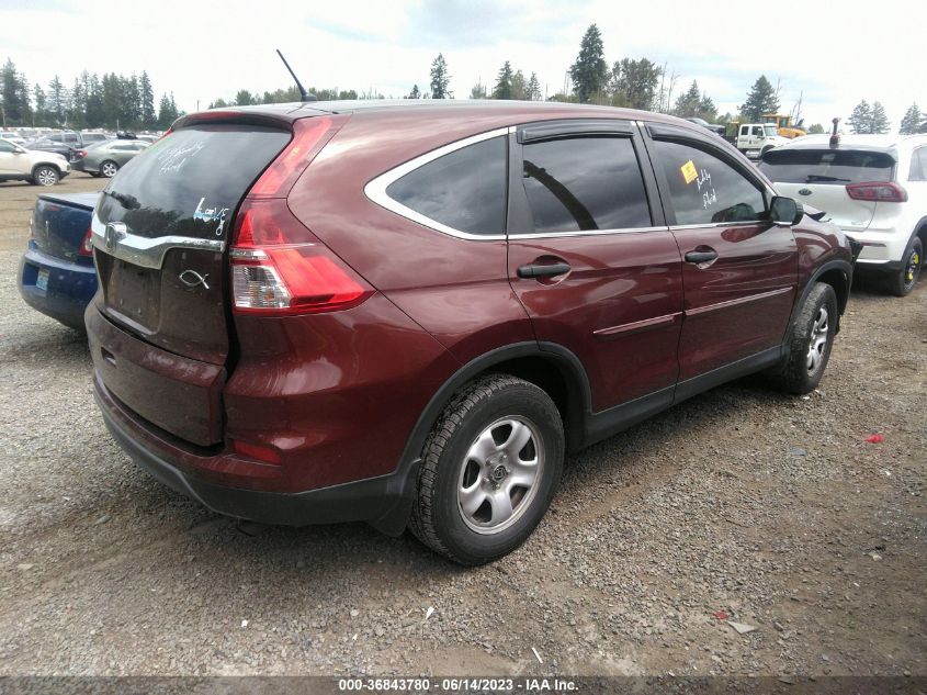 2015 HONDA CR-V LX - 3CZRM3H39FG711092