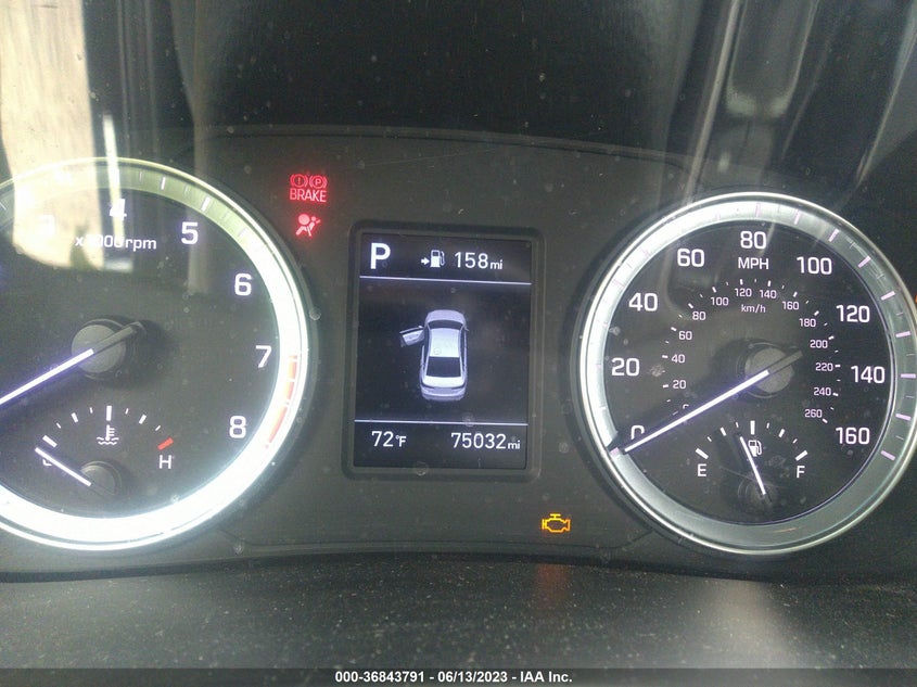 VIN 5NPE24AF8JH692717 2018 HYUNDAI SONATA SE