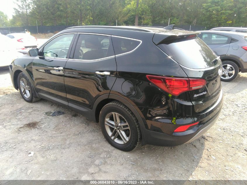 2017 HYUNDAI SANTA FE SPORT 2.4L - 5NMZUDLB4HH022806