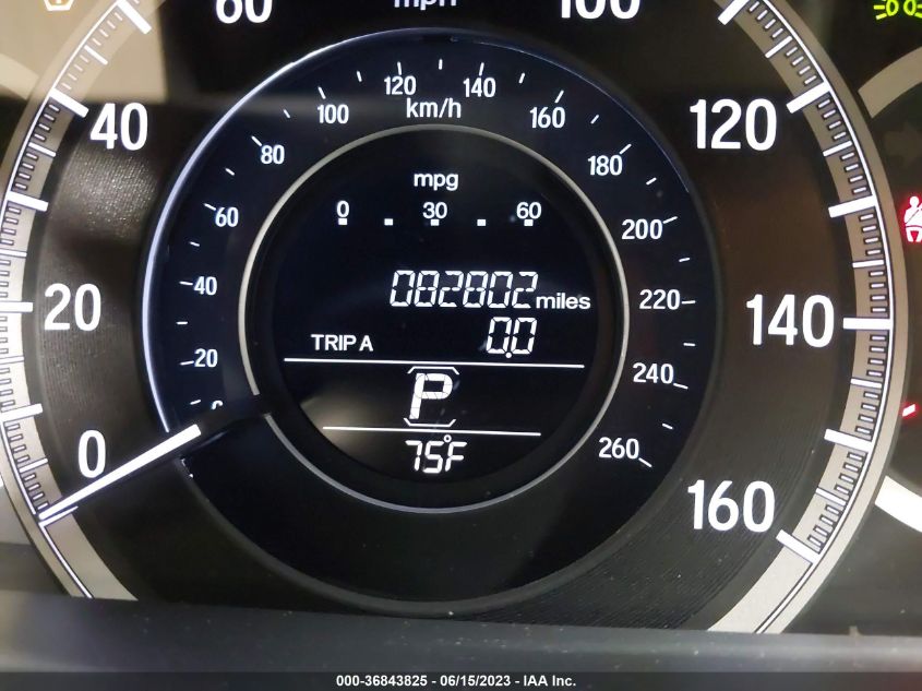 2016 HONDA ACCORD SEDAN EX-L - 1HGCR3F86GA012967